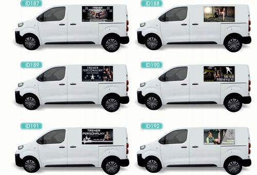 Reklama Naklejka na samochód WIELE RÓŻNYCH WZORÓW do wyboru ADWOKAT na Arena.pl