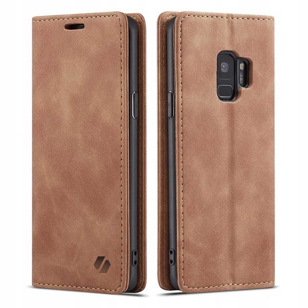 Spacecase Wallet Galaxy S9 Light Brown zdjęcie 7