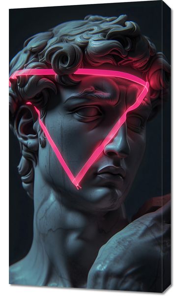 Obraz 50x90cm Neonowy Renesans zdjęcie 1