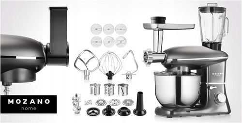 ROBOT PLANETARNY KUCHENNY 3200W BLENDER MIKSER DUŻY ZESTAW 6w1 MISA 6,2L na Arena.pl