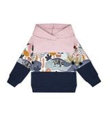 Bluza 3 kolory różowo-granatowa Zoo 98