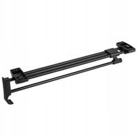 Wieszak wysuwany 35cm na ubrania do szafy czarny AC221-F-CZA
