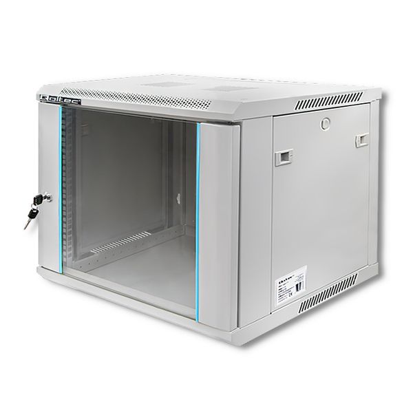 Qoltec Szafa RACK 19" | 9U | 600 x 600 x 501 zdjęcie 6