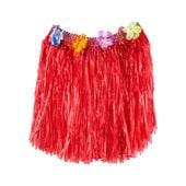 Spódnica hawajska czerwona