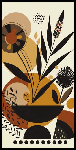 Plakat 50x100cm Ogrody Geometryczne na Arena.pl