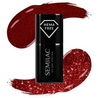 SEMILAC Lakier hybrydowy 396 Flash and Blush 7ml