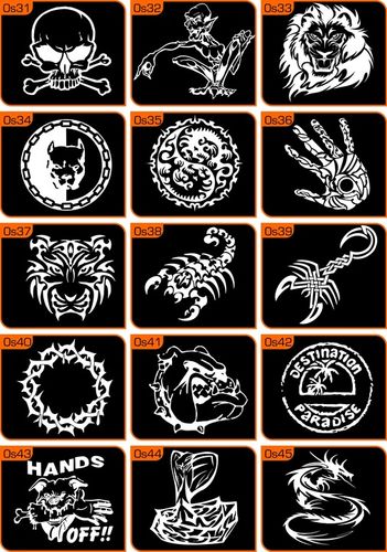 NAKLEJKI NA OSŁONĘ KOŁA ZAPASOWEGO - 4x4, OFF ROAD na Arena.pl