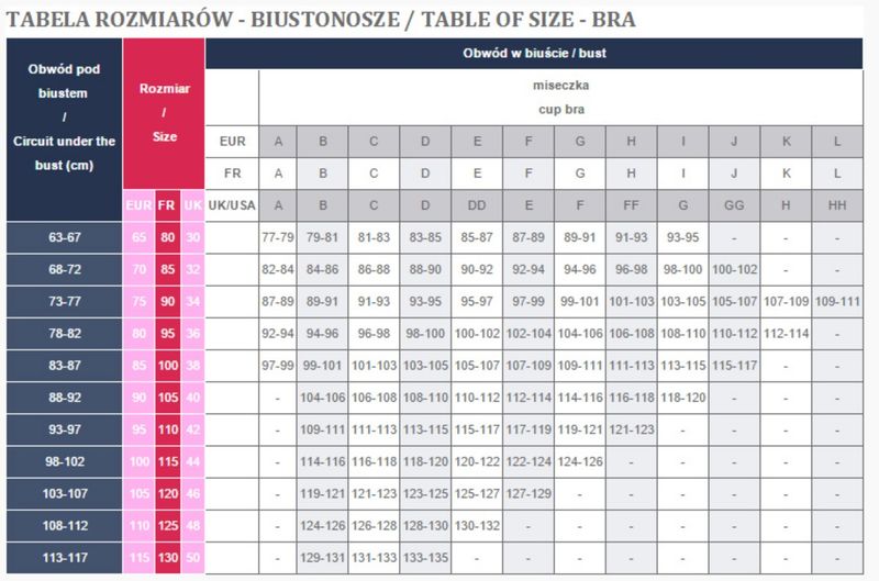 BIUSTONOSZ AVA 1030 SEMI SOFT Kolor - BEŻOWY, Rozmiar - 65F zdjęcie 3