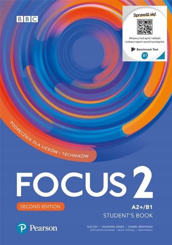 Focus 2 Second edition A2+/B1 Podręcznik Pearson na Arena.pl