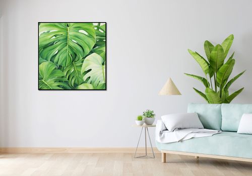 Plakat 90x90cm Tajemnice Liści na Arena.pl