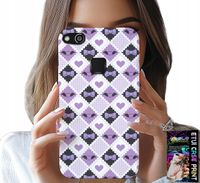 ETUI DO HUAWEI P10 LITE - MODNE SERCA KOKARDKI KOKARDA + SZKŁO