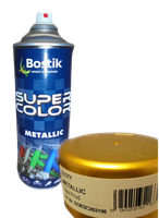 FARBA W SPRAYU LAKIER SUPER COLOR METALLIC ZŁOTY 400ML