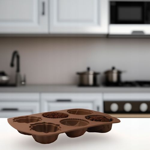FORMA SILIKONOWA DO MUFFINEK MASY CUKIERNICZEJ CIASTA CZEKOLADY PRALIN na Arena.pl