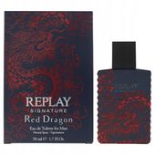 Replay Signature Red Dragon For Man Woda toaletowa dla Mężczyzn EDT 50 ml