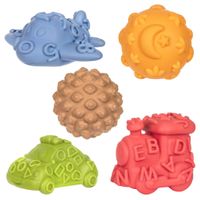 sensoryczne pojazdy 5 szt.