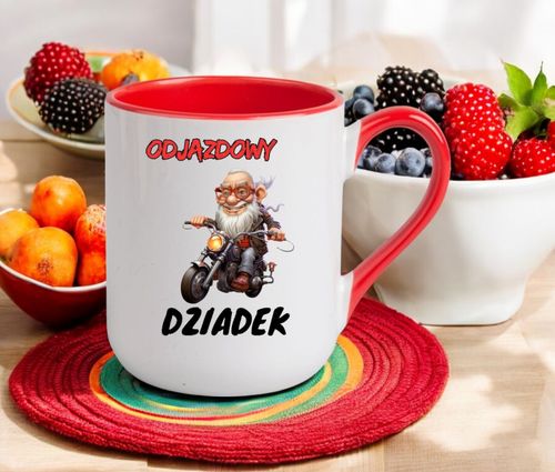 KUBEK Z NADRUKIEM ŚMIESZNY PREZENT DZIEŃ DZIADKA URODZINY IMIENINY DZIADEK na Arena.pl