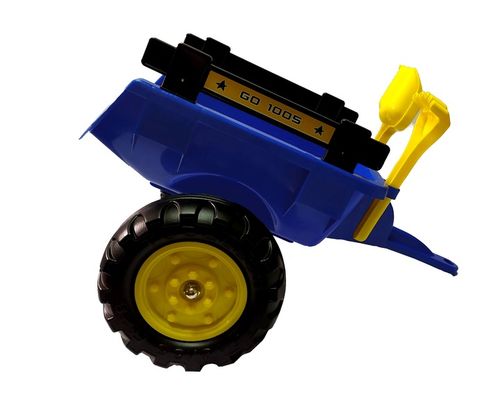 Traktor na pedały z przyczepą ładowaczem i koparka 3w1 PROMO na Arena.pl