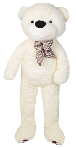 Miś pluszowy 130 cm - biały na Arena.pl
