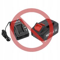 YATO DMUCHAWA AKUMULATOROWA DO LIŚCI 18V KORPUS BEZ AKUMULATORA