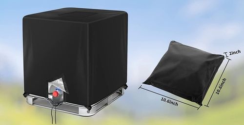 POKROWIEC PLANDEKA NA ZBIORNIK MAUZER BECZKE DESZCZÓWKĘ OCHRONNY UV 1000L na Arena.pl