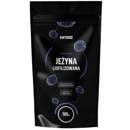 JEŻNY LIOFILIZOWANE 100g Jeżyna 100% POLSKA PROSZEK HiFOOD na Arena.pl