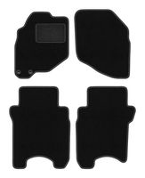 Dywaniki samochodowe welurowe do: Honda Jazz II 2002-2007 hatchback czarne