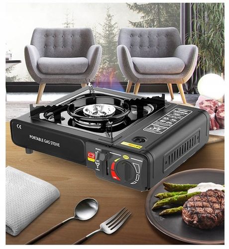 KUCHENKA GAZOWA TURYSTYCZNA 2w1 Z REDUKTOREM I WALIZKĄ + 6 KARTUSZE na Arena.pl