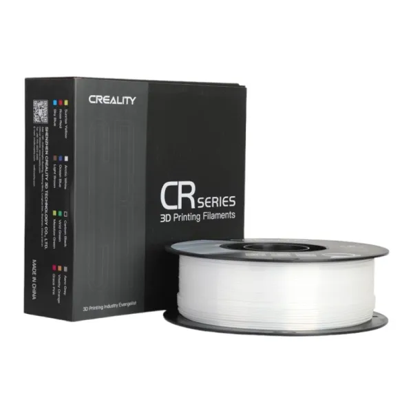 filament cr-silk pla creality (biały) zdjęcie 5
