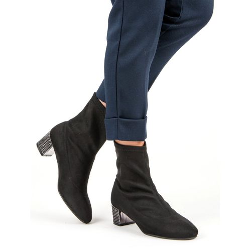 Wsuwane Czarne Botki r.41 na Arena.pl