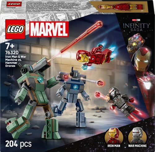 Iron Man i War Machine kontra drony Hammera na Arena.pl