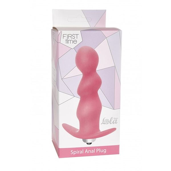 Plug- Spiral Anal Plug Pink zdjęcie 1