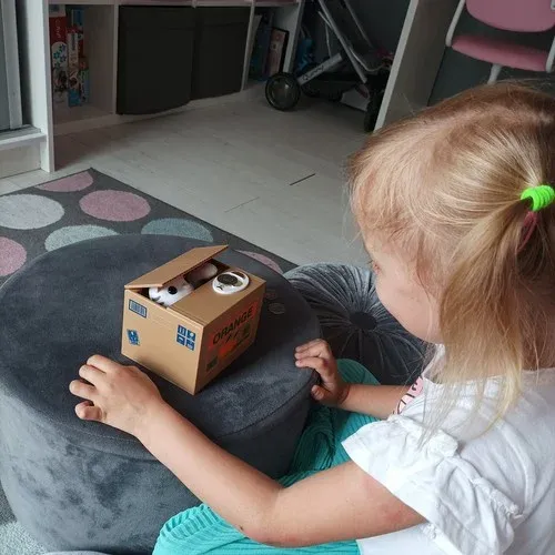 Interaktywna Skarbonka na Baterie - Kotek zdjęcie 10