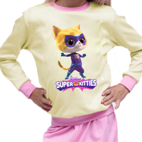 Piżama dziecięca Super Koty