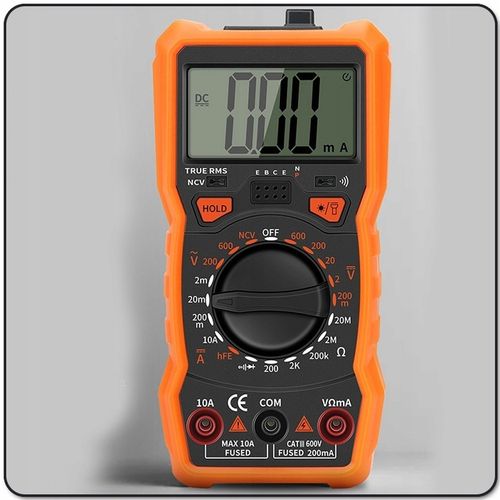 PROFESJONALNY MIERNIK POBORU PRĄDU MULTIMETR CYFROWY ELEKTRYCZNY LCD TESTER na Arena.pl