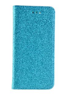 Etui Smart Brokat do LG Q7 Dual niebieski