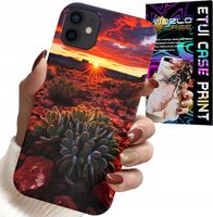 ETUI DO IPHONE 13 MINI - MEKSYKAŃSKA PUSTYNIA WIDOKI CASE + SZKŁO