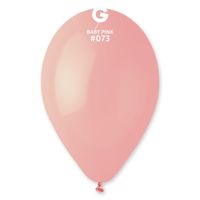 Balony pastelowe różowy delikatny #073, 26 cm 3 szt.