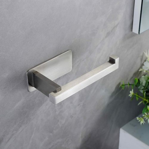 Uchwyt wieszak na papier samoprzylepny srebrny na Arena.pl