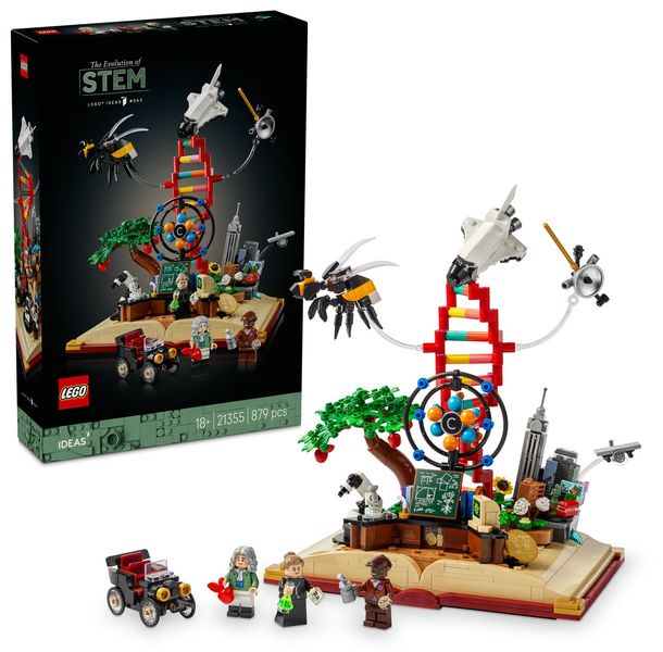 LEGO Ideas 21355 - Ewolucja przedmiotów ścisłych zdjęcie 1