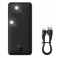 Powerbank BASEUS Airpow USB-C USB-A 10000mAh 20W PPQD090001 Szybkie ładowan