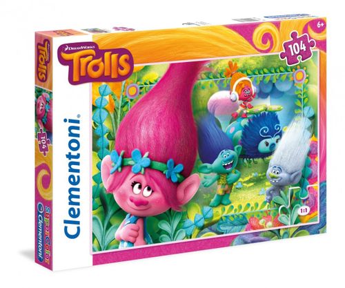 Clementoni 104 ELEMENTY Trolls na Arena.pl