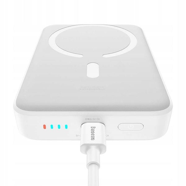 BASEUS MINI MAGNETYCZNY POWERBANK MAGSAFE 10000MAH ŁADOWANIE INDUKCYJNE 30W zdjęcie 6