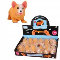 12x GNIOTEK PIESEK PIASKOWY ANTYSTRESOWY SENSORYCZNY ROZCIĄGANY PRANK ŻART