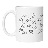 KUBEK "PENISY" Wzór - Klasyczny 330 ml - 36 sztuk