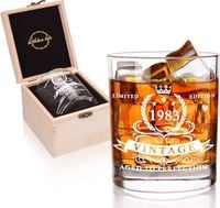 Szklanka do Whisky w Ozdobnym Pudełku 1983 350ml