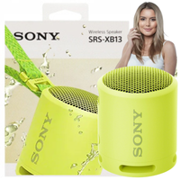 Głośnik mobilny SONY SRS-XB13 Mega bass / 16h IP67 Limonkowy 5W