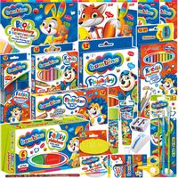 BAMBINO WYPRAWKA SZKOLNA DUŻY ZESTAW PLASTYCZNY DO SZKOŁY XXL