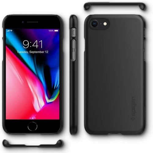Etui Spigen Thin Fit Apple iPhone SE 2020/8/7 Black na Arena.pl