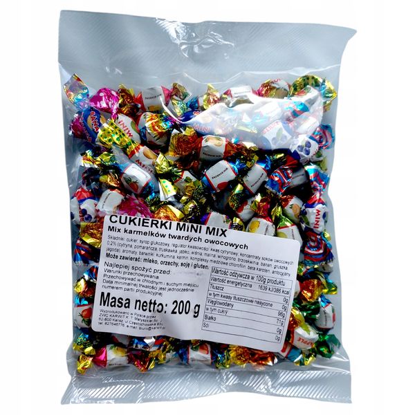 Cukierki 200g Mini Mix zdjęcie 1
