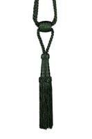 Sznur dekoracyjny do zasłon z chwostem IV zielony